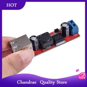 [Chandrae] DC 6V-40V 12V To 5V 3A Dual USB Charger DC-DC Step-down Converter Module LM2596