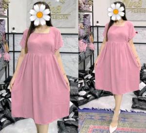 Daster Cringkle Airflow Premium Busui Dress Santai