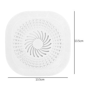 YESPERY Hair Filter Silicone Sink Anti-blocking Strainer Cover Bathtub Shower Floor Drain Stopper Kitchen Bathroom Accessories 13.5CM