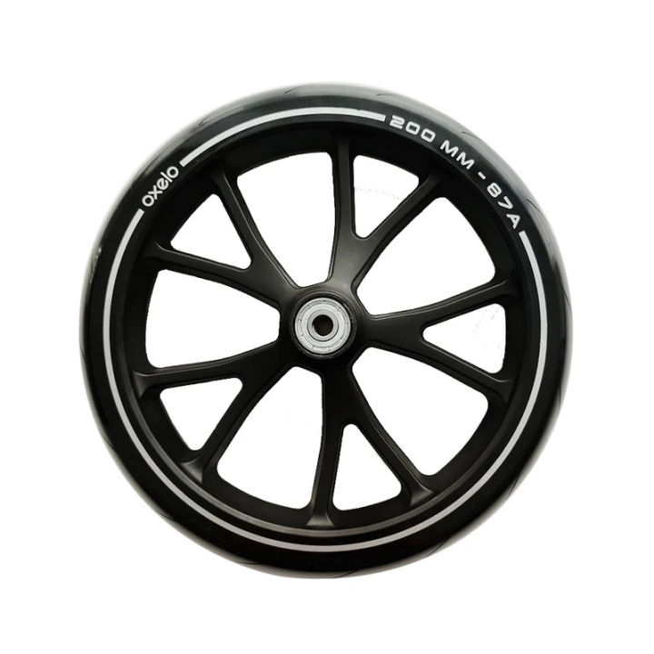 2025Stroller%20Wheel%20Compatible%20OXELO%20Scooter%20Town9%20Town%207%20With%20608%20Bearing%2020CM%20Outer%20Diameter%208Inch%20Shopping%20Cart%20Trolley%20Wheel%20-%20Image%204
