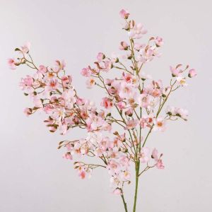MIKE DUNBAR Fake Floral Artificial Pear Flowers Plum Blossom Real Touch Faux Flower Branch Photography Props Realistic Simulation Pear Blossom Home Living Room Decor