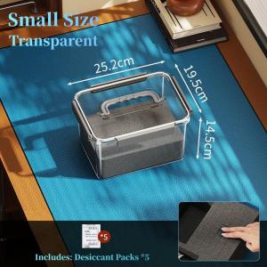 Transparent Handheld Multi-functional Camera Storage Box Moisture-proof Shockproof