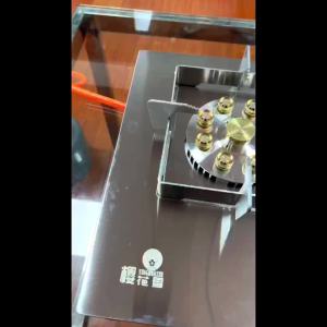 Cooking Stove Gas  Gas Stove Table Top Burner  Hob Stove Burner Gas Cooker Timing Liquefied Natural Gas Stainless Steel Nine-Chamber Fierce Fire Small Size 燃气灶