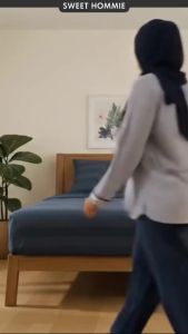 Cadar Ho Quality Stripe Fitted Bedsheet Cotton Getah Keliling Cadar Single Queen King Bed Sheet