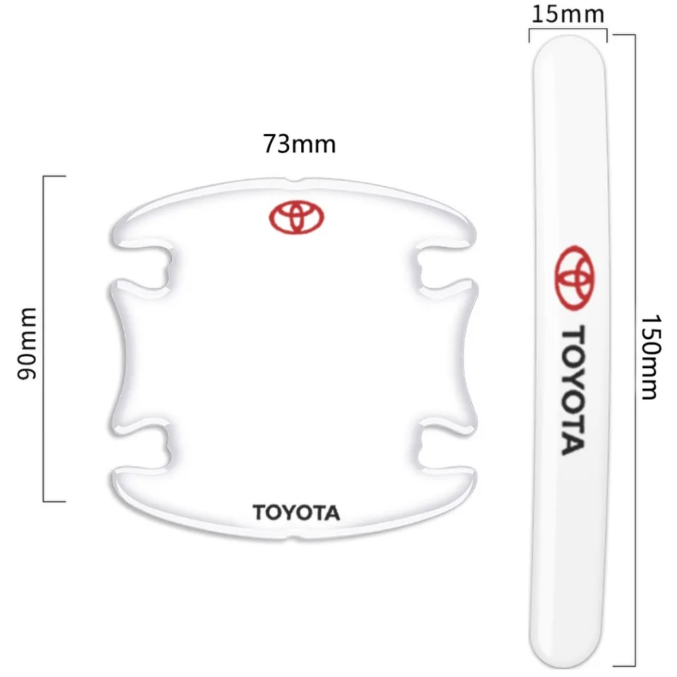 Car Door Sill Scuff Plate Decor Carbon Fiber Threshold Stickers for Toyota CAMRY 2025 Rear Trunk Bumper Guards Decorative Strips - 34