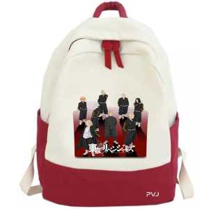 PVJ Tas Ransel Sekolah Anak Laki Laki Motif Anime Terbaru Tokyo Revengers