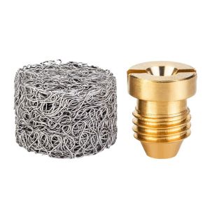1set Filter Nozzle 1.1mm Foam Lance Mesh Nozzle Tip Untuk Foam Lance