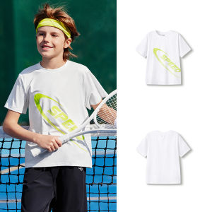 balabala Children Short Sleeve T-Shirt 2025 New Summer Boy Top Soft Sports Inner Wear Quickdry