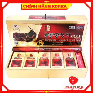 Cao linh chi đông trùng Pocheon hàn quốc chính hãng hộp 5 lọ