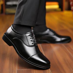Brand WHITBY (COD 3 Days Delivery)Mens Leather Shoes Mens Business Formal Wear Shoes Casual Soft Leather Shoes For Mens