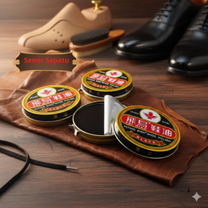 Flying Bird Shoe Polish Brown Black- Semir Sepatu Kulit Coklat Hitam Fei Niao