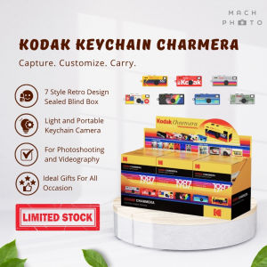 【Mach Photo】KODAK Charmera Keychain Camera Ready Stock Sealed Blind Box Christmas Gifts Limited Quantity