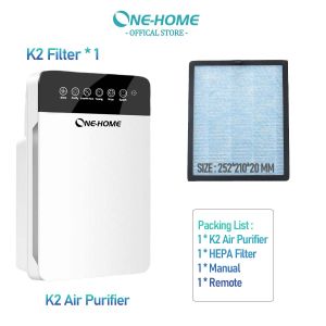 ONE HOME Air purifier air purifiers for home Intelligent with UV Sterilization purify the air to remove odors penapis udara 空气净化器 HEPA Activated Carbon Filter Odors Formaldehyde Removal Air purifier