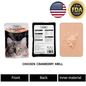 85g Pet snacks for cat Cat Wet Food Cat Snack Add Taurine Improve Immunity Fresh Wet Cat Food for Kitten Adult Cat Pet Cat Treats Cat Snacks Cat Food Treats for Kitten Cat Strips Wet Food Suitable For All Ages Premium Cat Treats Fresh Wet Food