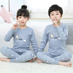K210 ชุดนอนเด็ก ชุดนอนเด็กแขนยาว ชุดนอนเด็กผู้ชาย ชุดนอนเด็กผญ ผ้านิ่มใส่สบาย 100% COTTON สินค้าพร้อมส่งจากไทย