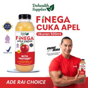 Dehealth Supplies FINEGA CUKA APEL 500ml Botol Plastik