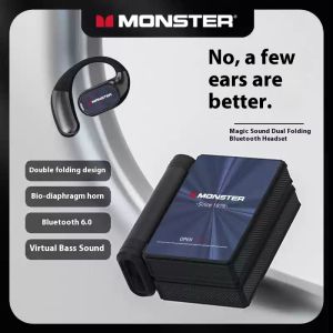 Monster AC530 Wireless Bluetooth Earphones Non-In-Ear Double Foldable Running Noise Reduction Headsets for Sports And Fitness