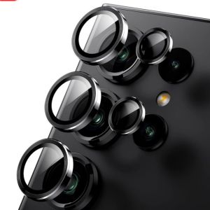 FaRing Tempered Glass Camera Cover Pelindung Kamera Samsung S24 S24Ultra Ultra Anti Gores