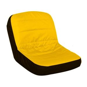 Heavy Duty Lawn Mower Seat Cover Universal Tractor Seat Cover with Back Pocket Waterproof Lawn Mower Seat Protector