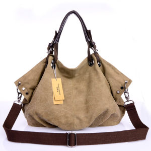 Casual Women Canvas Shoulder Bag Travel Messenger Bag Large Capacity Tote Top-handle Bag Women Crossbody Bags Sac A Mains Femme2026