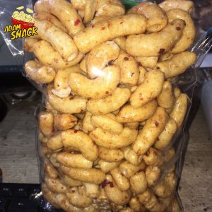 MAKARONI PEDAS MANIS BUMBU RUJAK 200GR GURIH / SNACK KILOAN