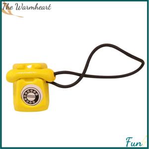 【The Warmheart】 Dollhouse Miniture Simulation Retro Telephone Model Home Furniture Decoration Accessories For Kids Toys Gift