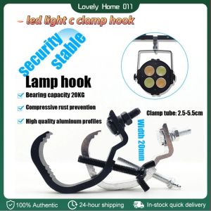 2pcs LED PAR / Moving Head / Laser / LED Light C CLamp Hook COD