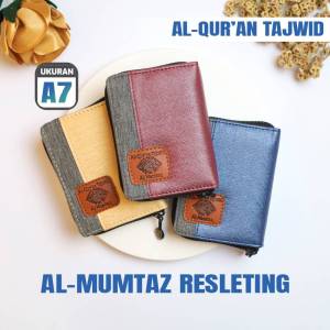 COD Alquran Kecil Tilawah Al-Mumtaz A7 Resleting Saku Non Terjemah Tajwid Warna Halim Quran ORIGINAL