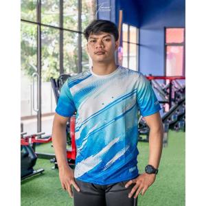 Kaos Running Dry Fit Pria Wanita – Jersey Lari  sport gym Menyerap Keringat