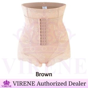 VIRENE Plus Size Women Slimming Girdle Postpartum Recovery Corset Pant High Waist Hip Up Shaper Tummy Flatten Seamless Pants Korset Seluar Pantang Bersalin Perempuan 女士产后瘦身提臀收腹无痕安全裤 Ready Stock 320064 - Virene Collection