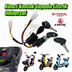 Kunci Kontak Sepeda Listrik Exotic Uwinfly Goda 2 Kabel
