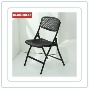 【Pure Care】 Ergonomic Design Hollow Foldable Chair Space-Saving Hollow Chair High Quality