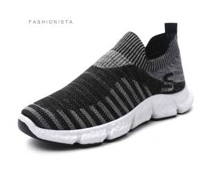 พร้อมส่ง รองเท้าผ้ายืด รองเท้าสวม รองเท้าผ้าลาย รองเท้าสวม รองเท้าชาย