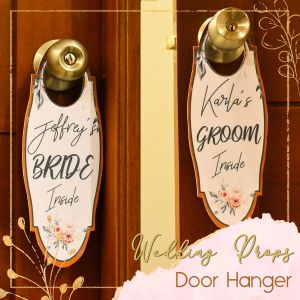 Wedding Props Door Hanger