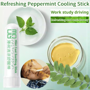 Mint Cooling Stick Nasal pass cooling and waking up stick Cool Mint WakeUp Stick For Sleepy Peppermint Cooling Stick 薄荷清凉舒醒棒