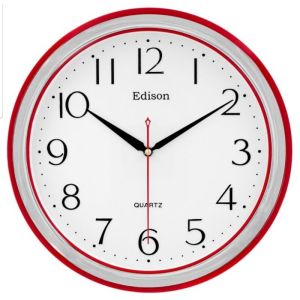 Jam Dinding Edison EDW 20 T23 Timbul Diameter 310mm 31cm