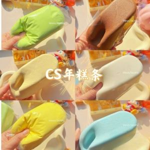 Simulated Cheese Squishy Pinch Toy Soft Stress-Relieving Chocolate Fidget Slow Rebound Gentle Squeezing Pinch