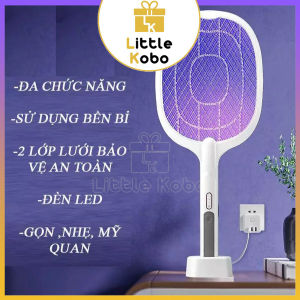 [2in1] Vợt Muỗi Thông Minh Kèm Đèn Bắt Muỗi Cao Cấp Diệt Côn Trùng Chăm Sóc Nhà Cửa CYX D18