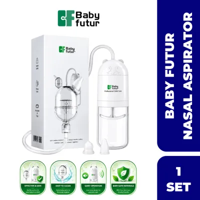 【100% ORIGINAL】BABYFUTUR Manual Nasal Aspirator/ Safe Nose Cleaner for Newborns/ Penyedut Hidung Baby Nasal Booger