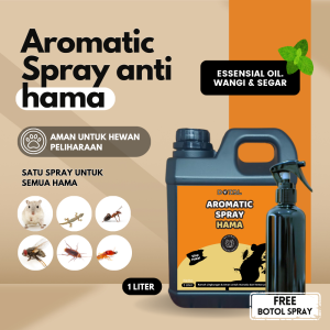 DOTAL- Aromatic Spray Hama Spray Pengusir Tikus Cicak Kecoa Lalat Semut & Hama lainnya