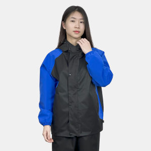 Áo mưa bộ nam nữ 2 lớp cao cấp chống thấm nước chắn gió NAHA