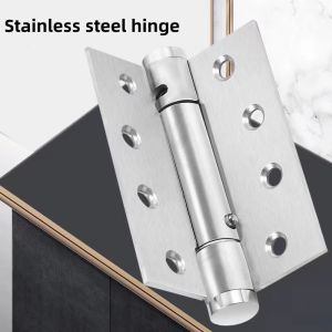 Edelstahl Feder Scharnier Automatische Schrank Tür Kleer Schrank Hardware Und Möbel Beschläge Selbst Schließende Feder Scharniere