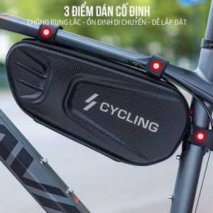 Túi Treo Khung Xe Đạp Form Cứng Chất Liệu EVA Dung tích 1 Lít KAVISOTA