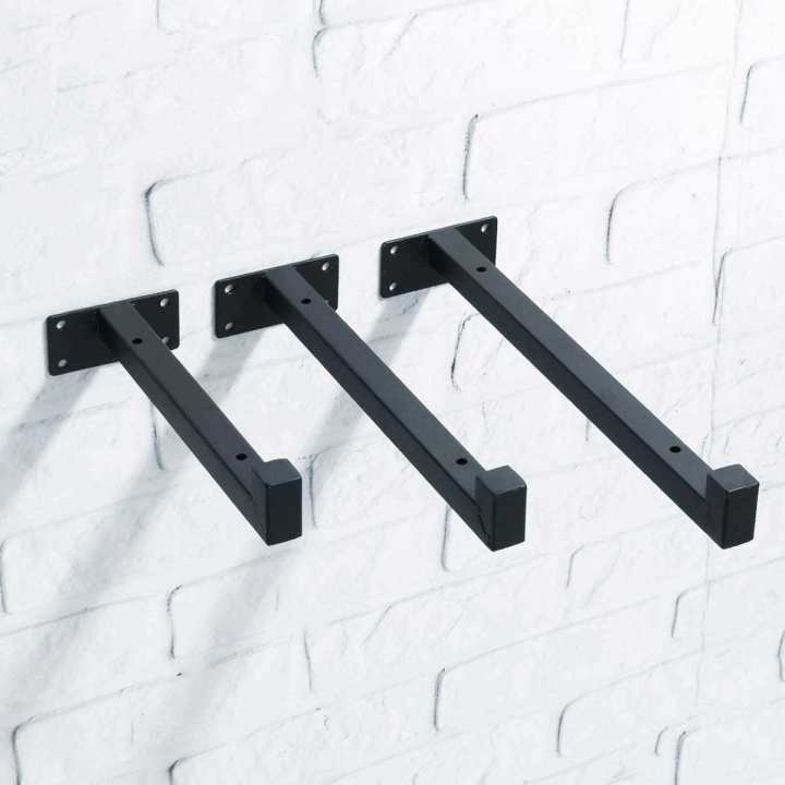 1 Pair Wall Mounted Shelf Bracket Heavy Duty Scaffold Board Floating