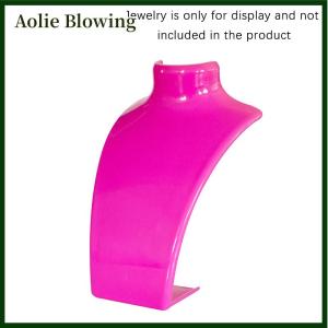 Aolie Mannequin Bust Jewelry Display Rack Necklace Display Holder Jewelry Organizer For Ear Stud Earrings Stand Necklace Chain