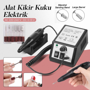 READY Sina Paket lengkap Mesin Alat Kikir Kuku Elektrik Nail Machine Manicure Pedicure - 2000