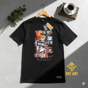 kaos three second terbaru pria dewasa remaja bahan katun combed 30s / kaos greenlight embos dewasa