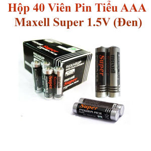 Pin Tiểu Aaa Maxell Super 1.5V (Đen)