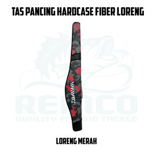 Tas Pancing Daiwa Selempang Hardcase Fiber Loreng Ukuran 80cm 100cm 120cm