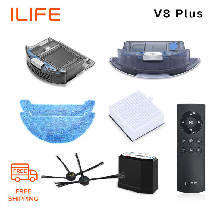 掃除機・クリーナー ILIFE V8 plus ILIFE V8 Plus Robot Vacuum Cleaner 1000Pa Suction Wet